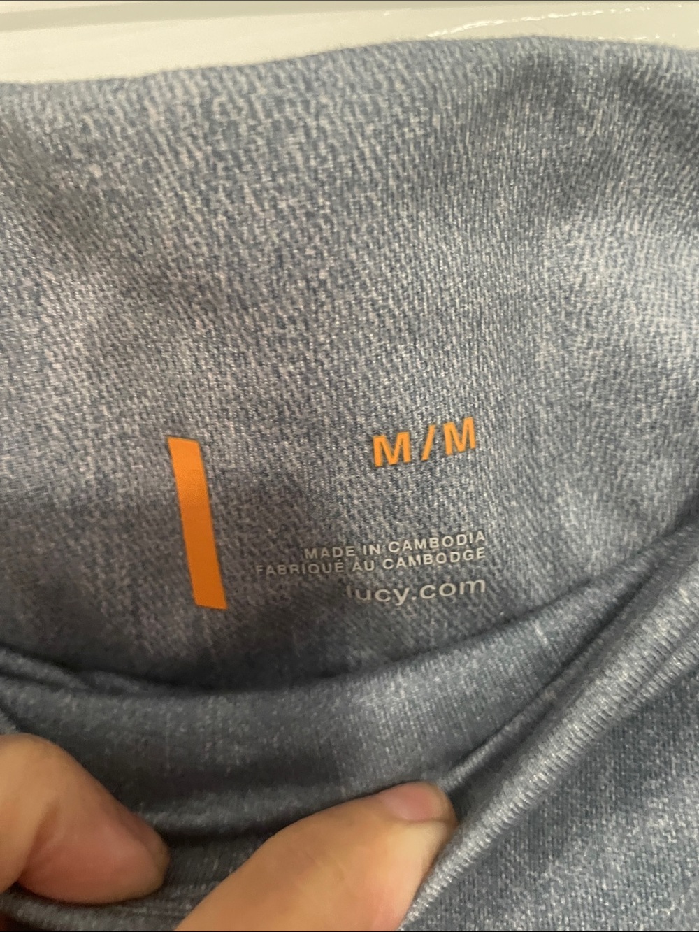 Lucy activewear stretch pull on jeans w/ side zip. - Picture 2 of 7